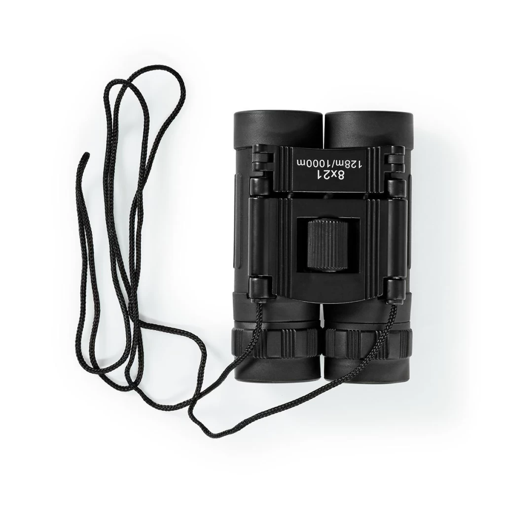 Nedis SCBI1000BK Verrekijker 8x Gezichtsveld 128 M + Reistas Zwart 5 Nedis SCBI1000BK Verrekijker 8x Gezichtsveld 128 M + Reistas Zwart - Afbeelding 5