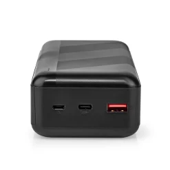 Nedis UPBKPD30000BK Powerbank 30000 Mah 1.5 / 2.0 / 3.0 A Outputs: 2 Output: 1x Usb-a / 1x Usb-c™ Inputs: 1x Micro Usb / 1x Usb-c™ Pd3.0 20w Lithium-polymeer -Beste Speelgoed 5412810418596 2