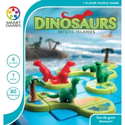 Smart Games Spel Dinosaurs Mysterieuze Eilanden -Beste Speelgoed 5414301518426 2