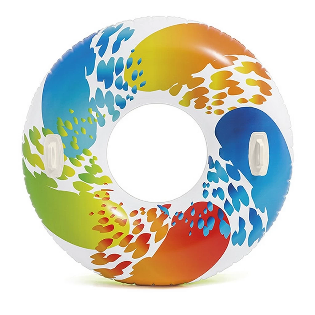 Intex 58202EU Color Whirl Zwemband 122cm 2 Intex 58202EU Color Whirl Zwemband 122cm - Afbeelding 2