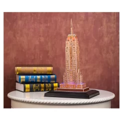 Cubic Fun 3D Puzzel Empire State Building + LED Verlichting 58 Stukjes -Beste Speelgoed 6944588205034 4