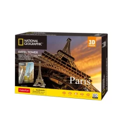 Cubic Fun National Geographic 3D Puzzel De Eifeltoren 80 Stukjes 7 Cubic Fun National Geographic 3D Puzzel De Eifeltoren 80 Stukjes -Beste Speelgoed 6944588209988 3