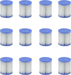 Intex 29007/29008 Filtercartridges H Set Van 12 Stuks