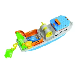Basic Vissersboot + 3 Vormpjes 40 Cm -Beste Speelgoed 8002936118905 2