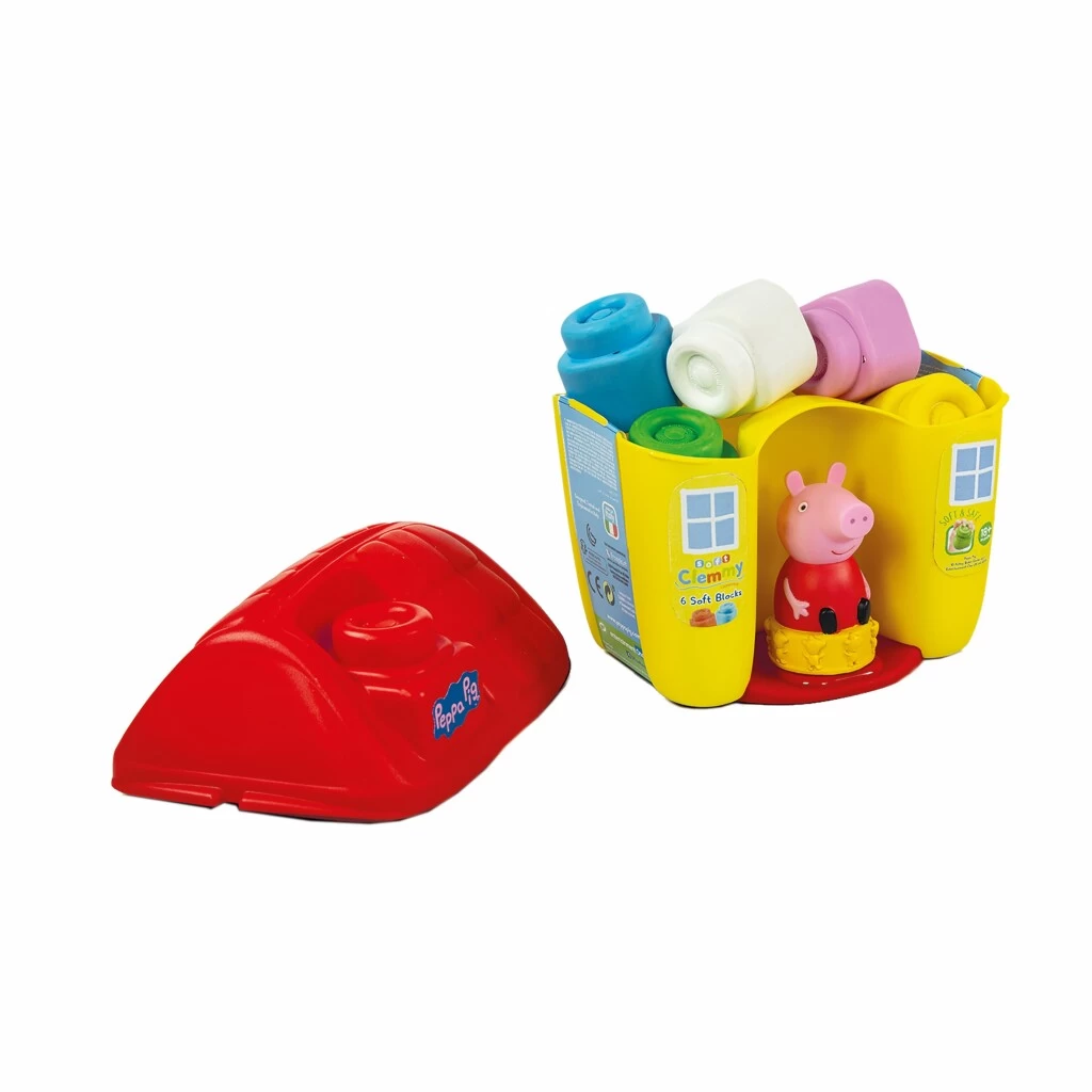 Clementoni Peppa Pig Clemmy Emmer + 6 Blokken 1 Clementoni Peppa Pig Clemmy Emmer + 6 Blokken