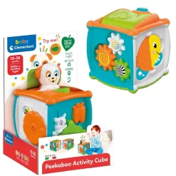 Clementoni Baby Peekaboo Activity Cube -Beste Speelgoed 8005125176724 0