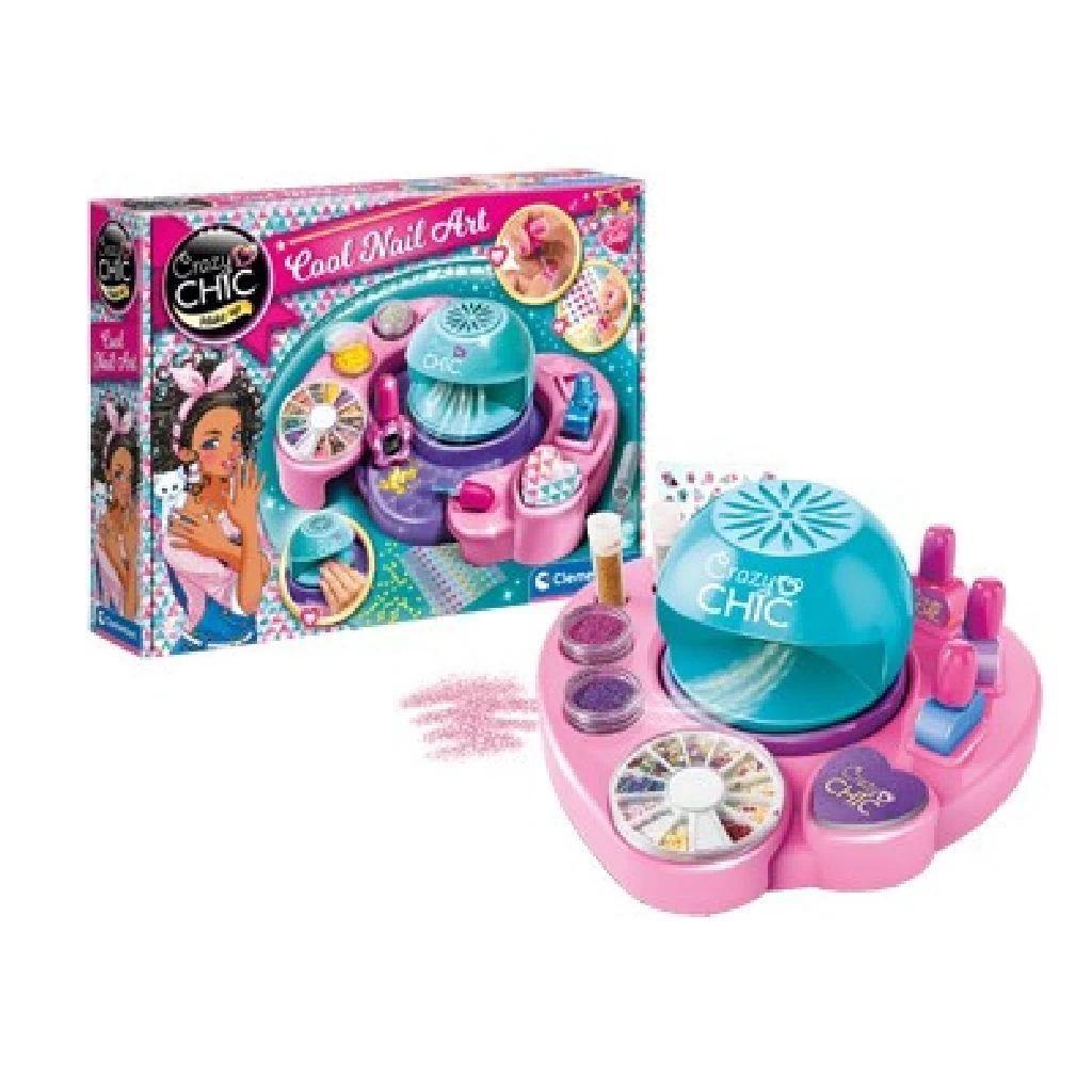 Clementoni Crazy Chic Cool Nail Art Nagelstudio 1 Clementoni Crazy Chic Cool Nail Art Nagelstudio