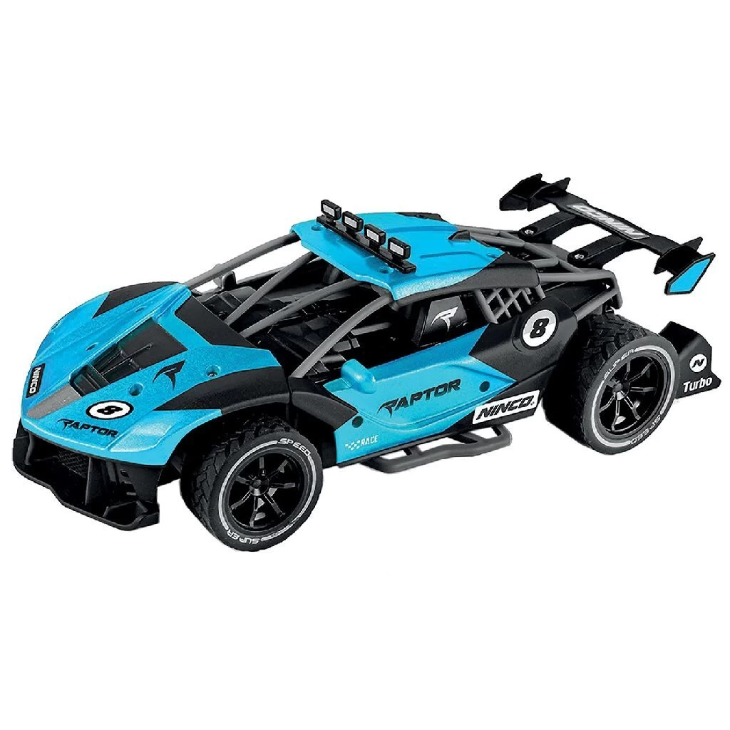 Ninco RC Raptor 1:16 Blauw/Zwart 1 Ninco RC Raptor 1:16 Blauw/Zwart