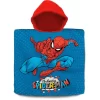 Spiderman Badponcho 60×120 Cm Katoen/Rood/Blauw