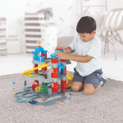 Dolu Garage Met 3 Etages + Accessoires 5 Dolu Garage Met 3 Etages + Accessoires -Beste Speelgoed 8690089051585 3