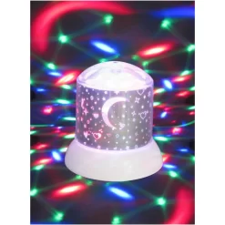 Basic Disco Nachtlamp Galaxy Zwart