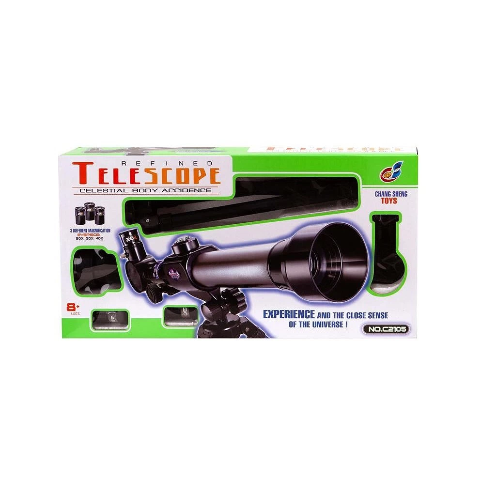 Basic Telescoop Met 3 Lensen 20/30/40 1 Basic Telescoop Met 3 Lensen 20/30/40
