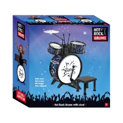 Basic Hot Rock Kinderdrumstel Met Stoel 68x51x27 Cm