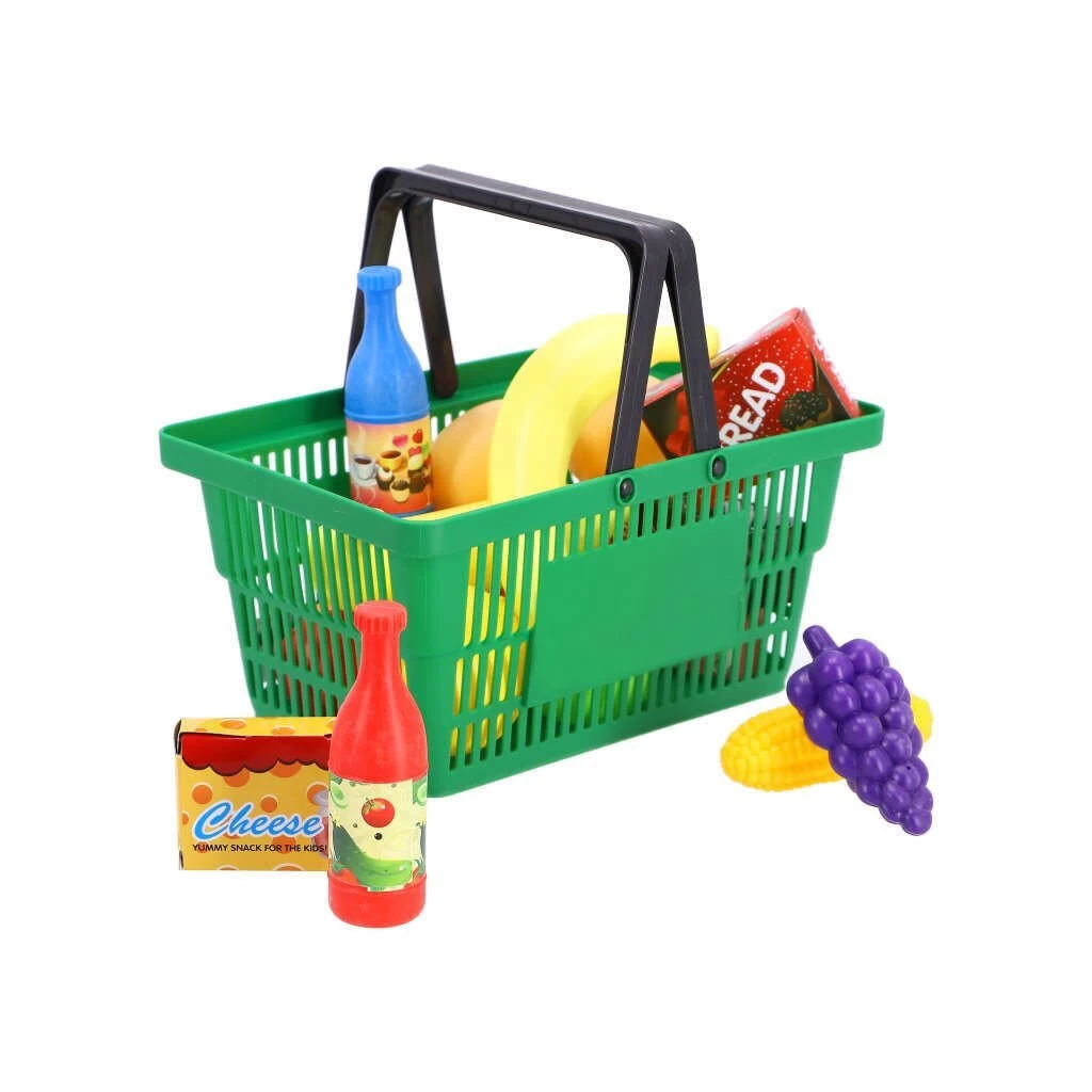 Basic Boodschappenmandje 18-delig 1 Basic Boodschappenmandje 18-delig