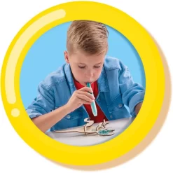 SES Creative Dino Blow Airbrush Pens 10 SES Creative Dino Blow Airbrush Pens -Beste Speelgoed 8710341142841 5