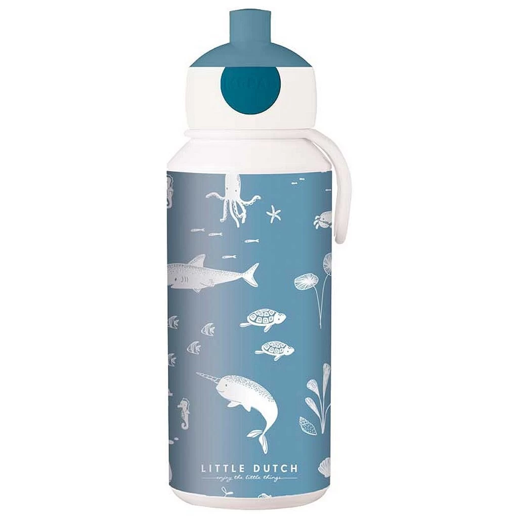 Mepal Little Dutch Pop-Up Drinkfles Ocean 400 Ml 1 Mepal Little Dutch Pop-Up Drinkfles Ocean 400 Ml