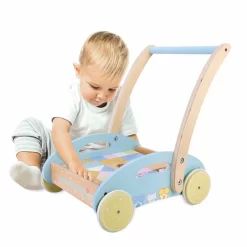 Woezel En Pip Houten Blokkenkar 27x35x36 Cm 7 Woezel En Pip Houten Blokkenkar 27x35x36 Cm -Beste Speelgoed 8712051077116 3