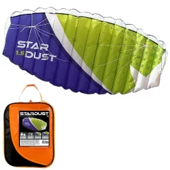 Rhombus Stardust 1.5 Matrasvlieger 150×65 Cm Groen/Donkerblauw