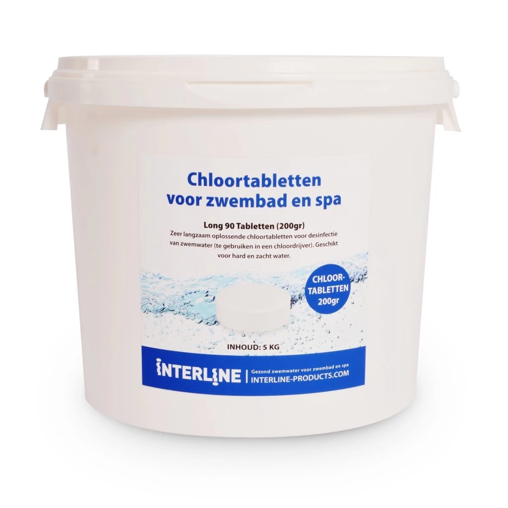 Interline Zwembad Long 90 200 Grams Chloortabletten 5 Kg 1 Interline Zwembad Long 90 200 Grams Chloortabletten 5 Kg