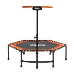 Salta 5357O Fitness Trampoline Met Beugel 128×127 Cm Zwart/Oranje