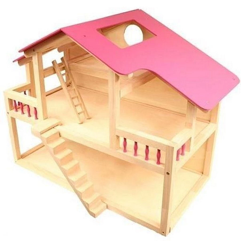 Pintoy Star Loft Dolls House Poppenhuis 2 Pintoy Star Loft Dolls House Poppenhuis - Afbeelding 2
